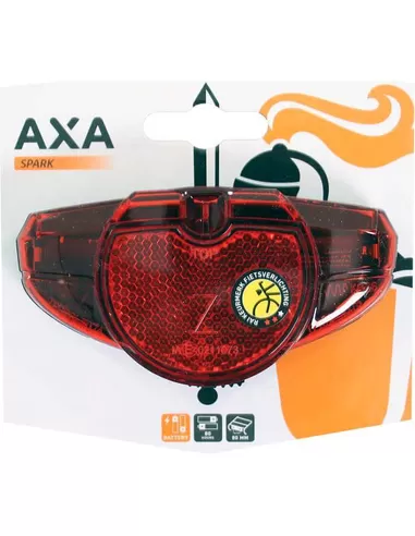 Axa achterlicht Spark batterij 50/80mm