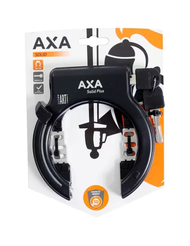 Axa ringslot Solid Plus zw | Het Zwarte Fietsenplan